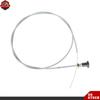 237 Push Pull Choke Cable 63" Inner 60" Conduit 2 3/4" Travel Universal