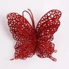 NEW 1pcs Home Decor Christmas Butterfly Ornaments Christmas Tree Ornaments Wedding Party Decorations Crafts Creative Gifts