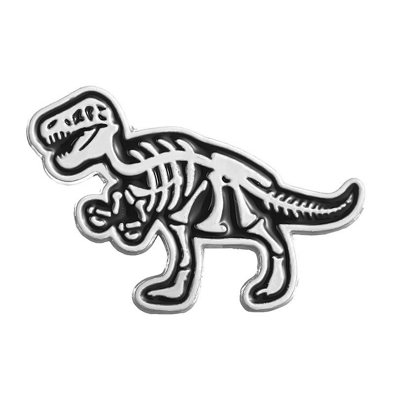 Charming Metal Crane Shape Brooch Fashionable And Decorative Enamel Pin All For