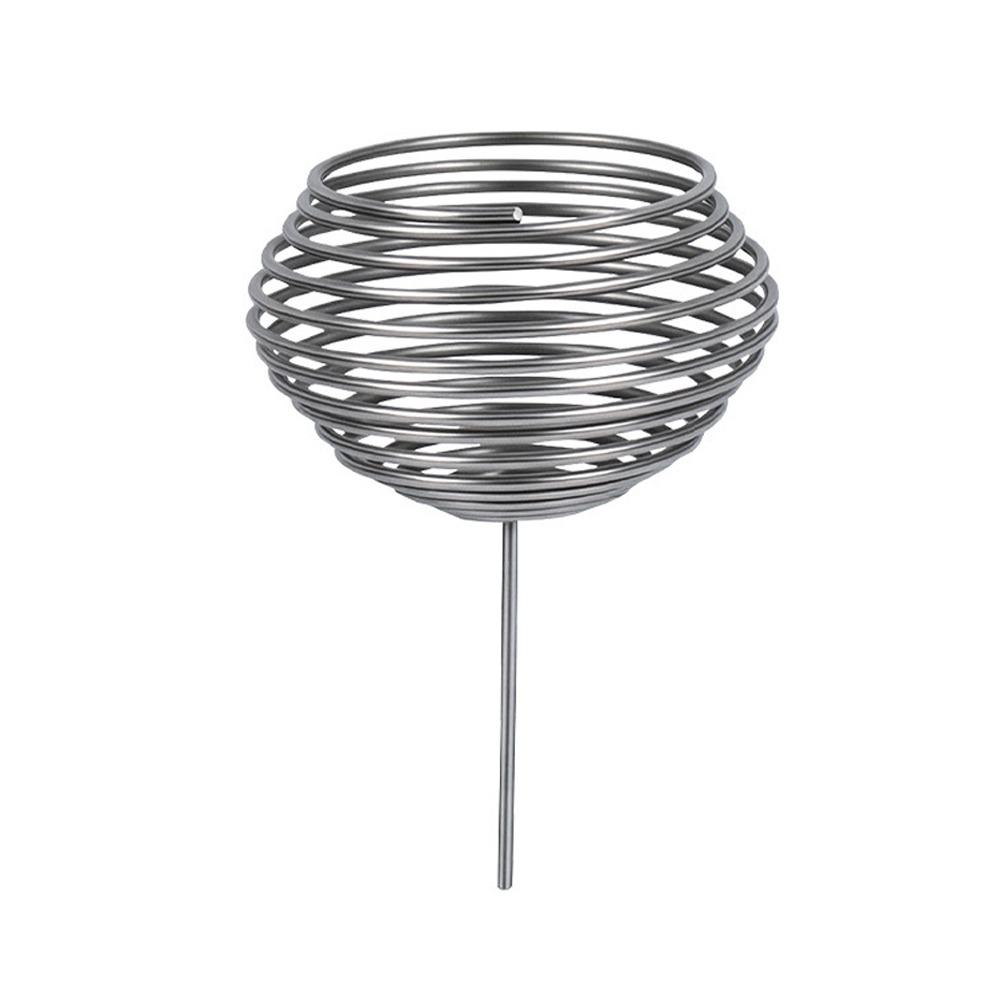 

10Pcs Stainless Steel Plant Fertilizer Baskets Slow Release Plant Growth Box Gardening Planting L-Spherical
