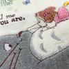 Marushin Mini Studio Ghibli Neighbor Film Totoro Character Organic Antibacterial and Odor Perfect Gift for 1005048000 Towel, "My Totoro" Handkerchief,