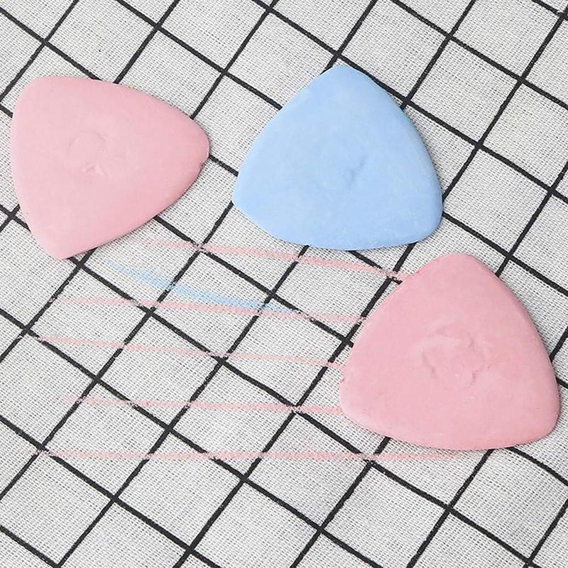10/20/30 PCS Colorful Tailor Chalk Triangle Sewing Painting Powder Cutting Powder Clothing Pattern Marker Scratching Powder