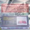 Neuestes 600-teiliges Fiber-Unterlegscheiben-Sortiment 12 Größen Roter Stahl Papierfaser Flache Unterlegscheiben-Sortiment Flache Ringdichtungssortiment