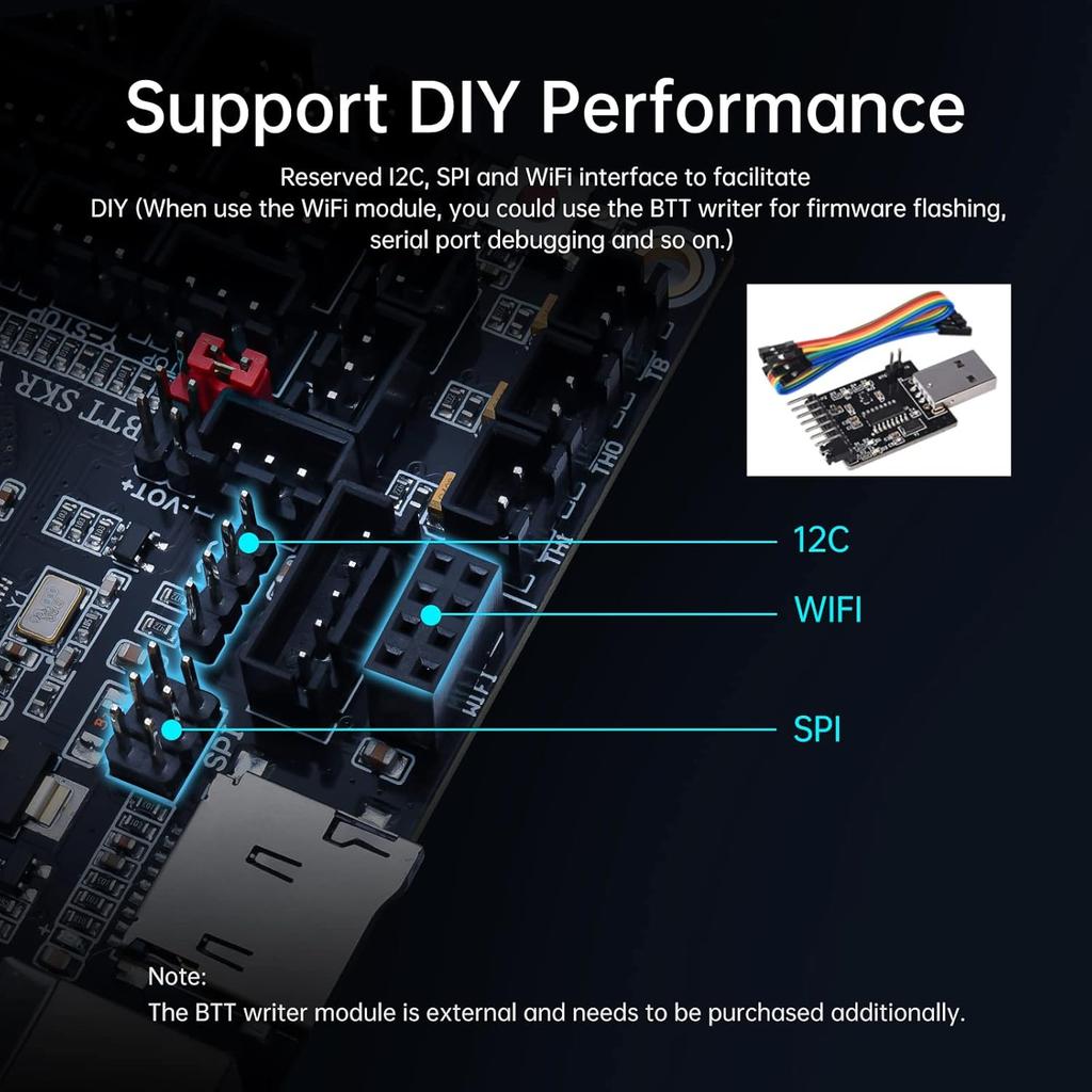 BIGTREETECH SKR V1.4 Turbo 32bit Control Board DIY for Most FDM 3D Priners Mainbaord Compatible TFT Series Touch Screen/ 12864LCD Support