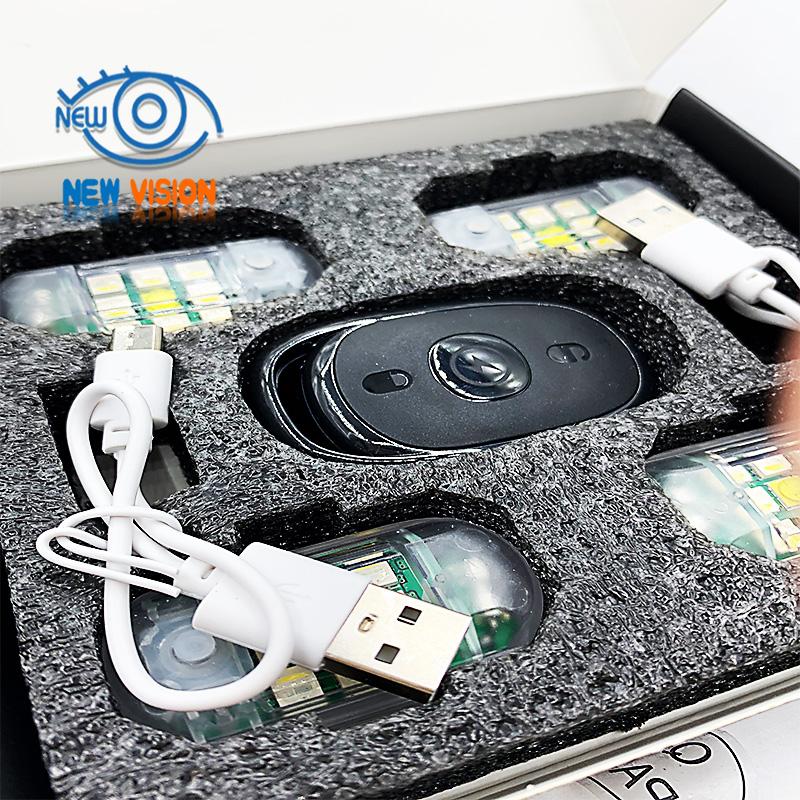 M3 Universal Wireless Remote Strobe Light: FAA Anti-Collision Warning Light for Drones Vehicles Bikes & Camping