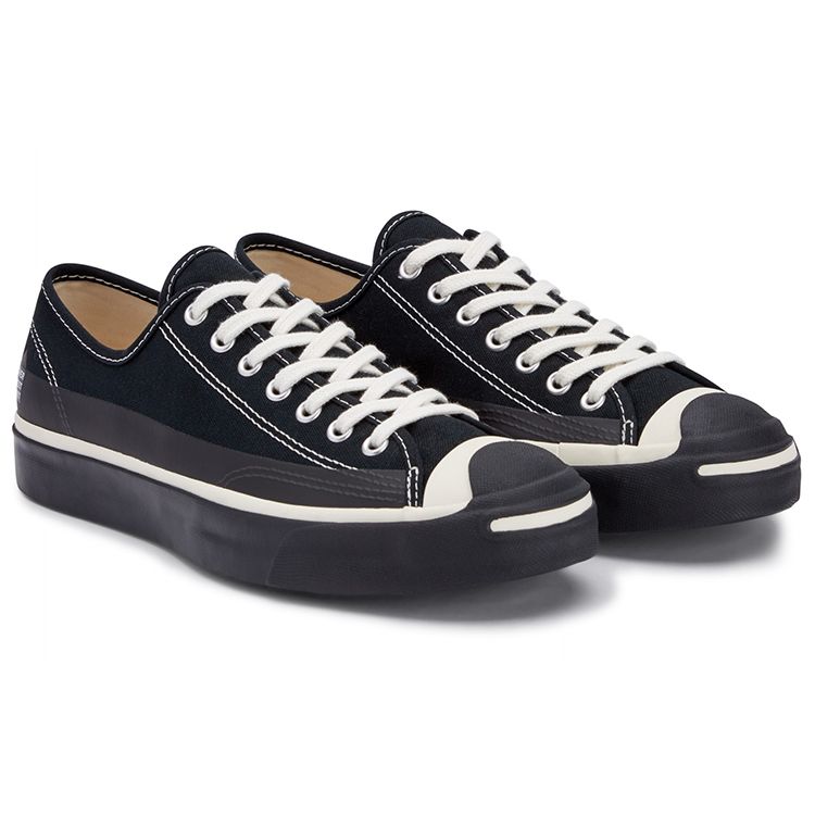 Converse Dover Street Market X Jack Purcell Low Black Unisex Sneakers Egret 168964C