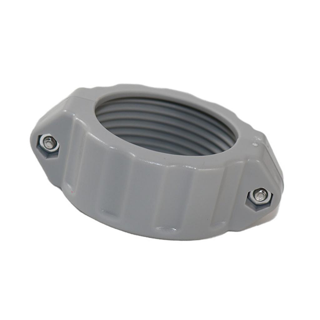 Vattenrörskoppling Skruv Ersättning Delad Mutter Set Poolkoppling Set Pumpar Tillbehör Lämplig för Säker Koppling