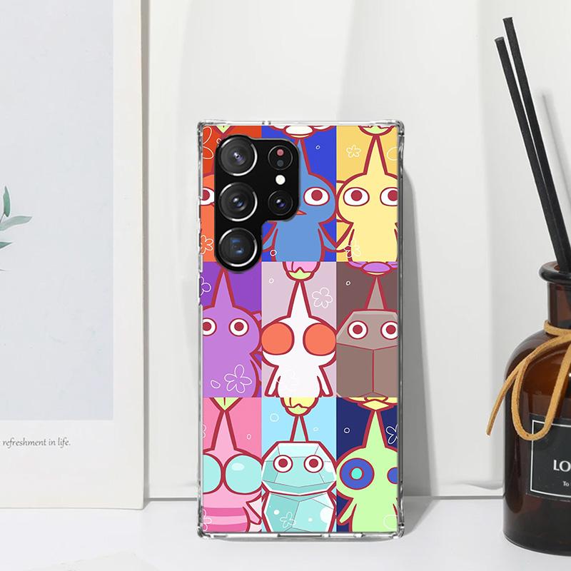Game P-PikminS 4 Phone Case For Samsung Galaxy S26 S25 Edge S24 FE S23 S22 Ultra S21 Plus S20 + Art Fundas Back Cover Galaxy S25