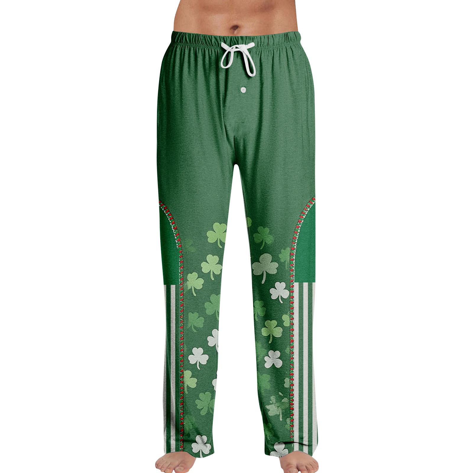 

Men s St. Patrick s Day Print Home Sleep Pants XL