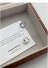 S999 Sterling Silver Korean Geometric Stud Earrings for Women - High-End, Stylish Irregular Hoop Accessory