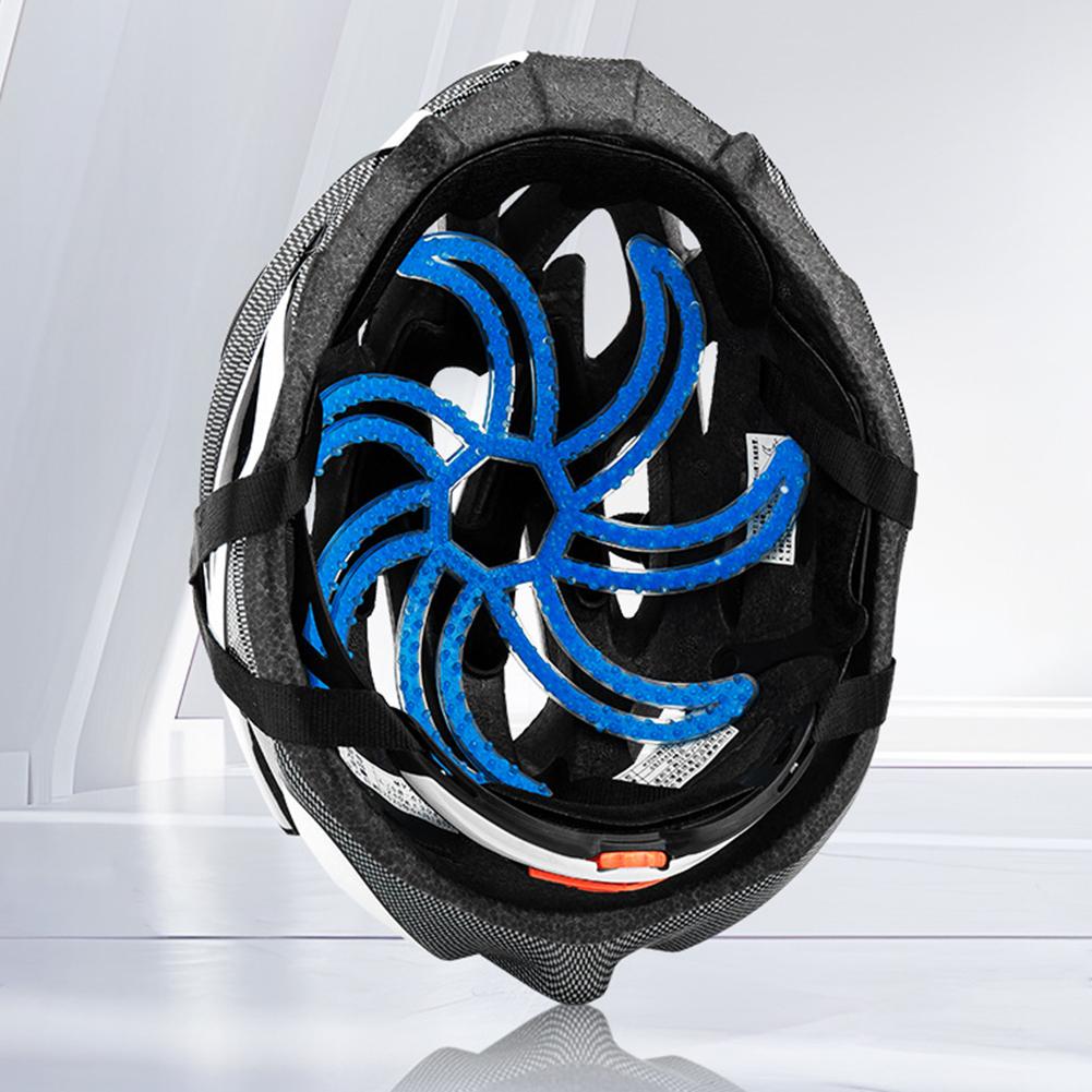 Flexibles Silikon-Helm-Innenpolster, atmungsaktives Helm-Innenpolster, Fahrradhelm-Ersatzpolster für Motorrad-, Rad- und Sporthelme