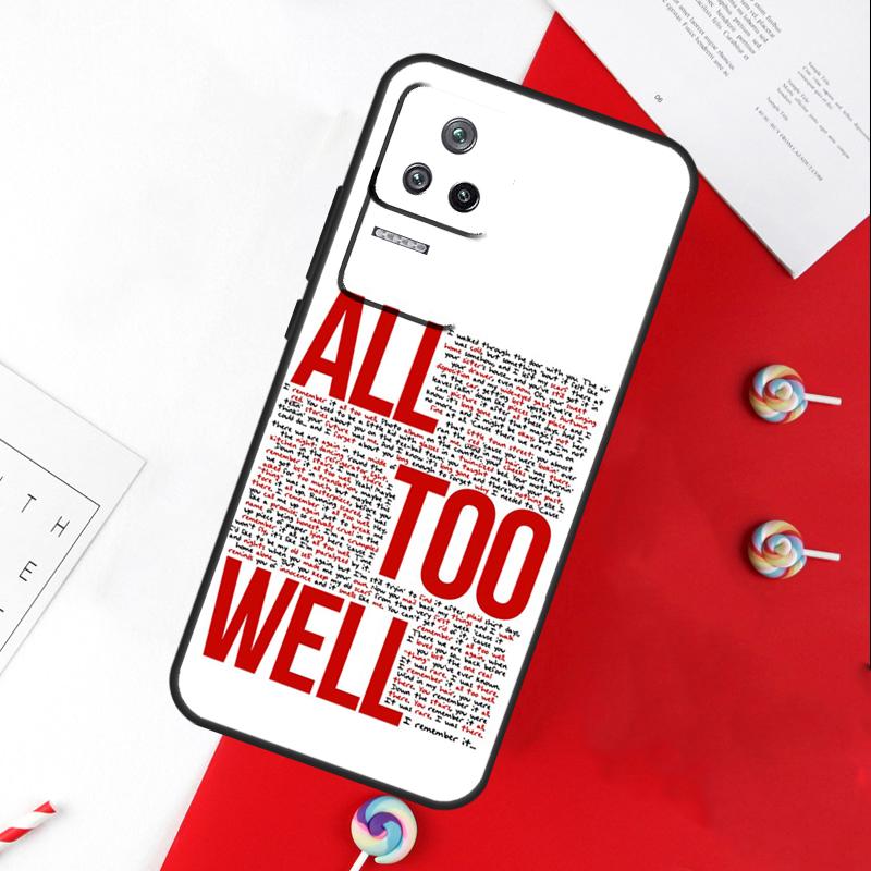 All Too Well Lyrics Cover For Xiaomi 11T 12T 13T 14T Pro 13 14 15 Ultra POCO X7 Pro X3 X5 X6 F5 F6 M6 Pro Case
