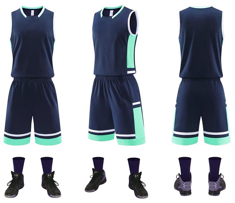 Basketball Suit Men'S New Children'S Game Jersey College Student Training Vest Jersey Sportswear Printed Clothing