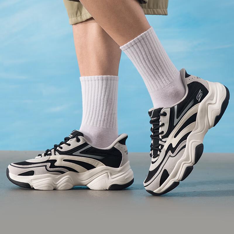 Skechers Men s 118335-WBK Casual Lifestyle Shoes 8.5