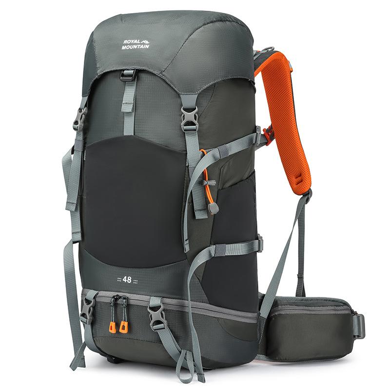 Wandelrugzak 50L Lichtgewicht Kampeer Reizen Rugzak voor Mannen Vrouwen Buiten Trekking Dagrugzak