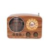 Classical Retro FM AM Radio Desktop Receiver Rechargeable Portable MP3 Radios Stereo 3W Bluetooth Speaker AUX USB