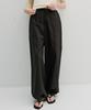 Beullaengkeu03 Cotton Banding Harem Pants (Black)