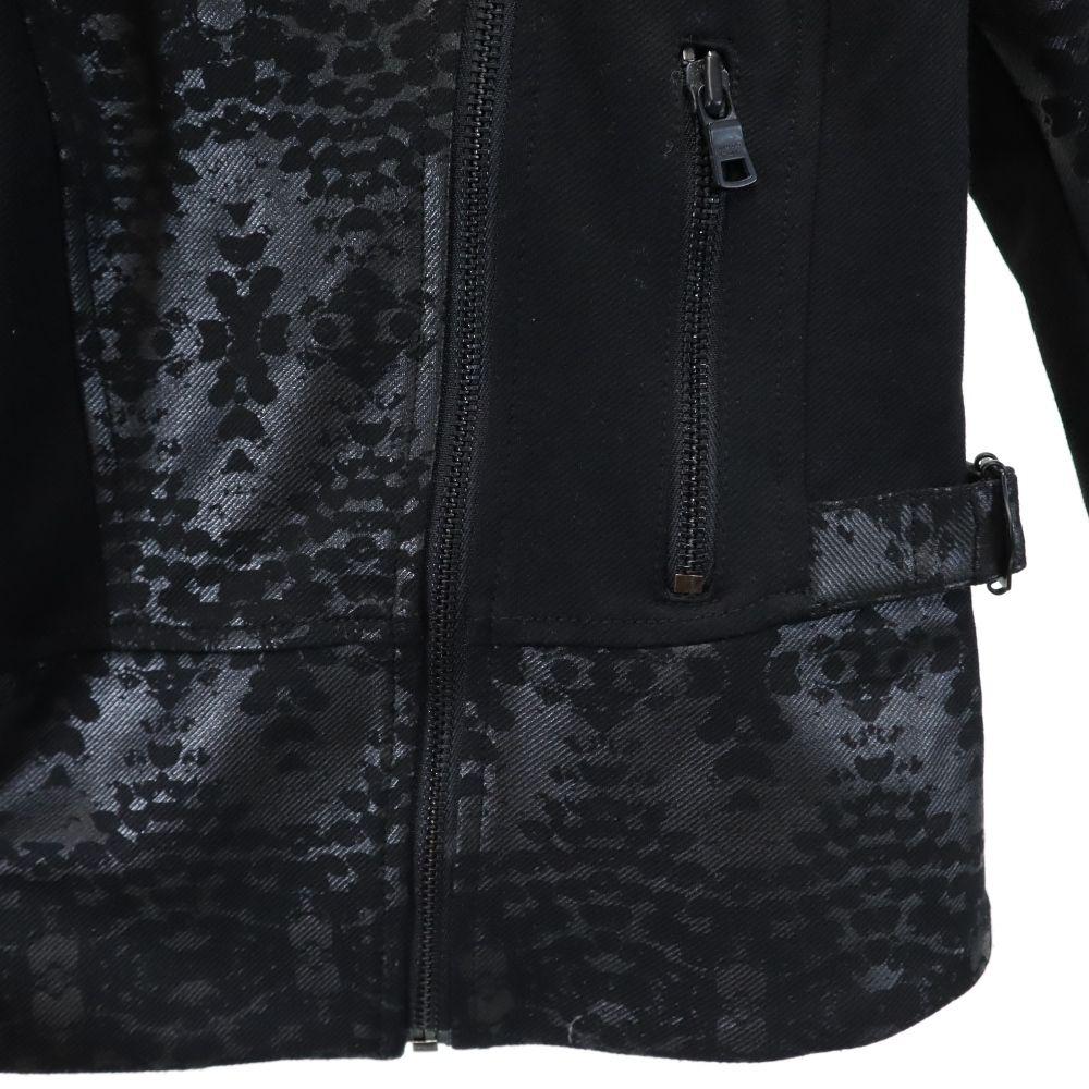 ARMANI EXCHANGE Overall handle Double riders jacket XS Black series Women Used