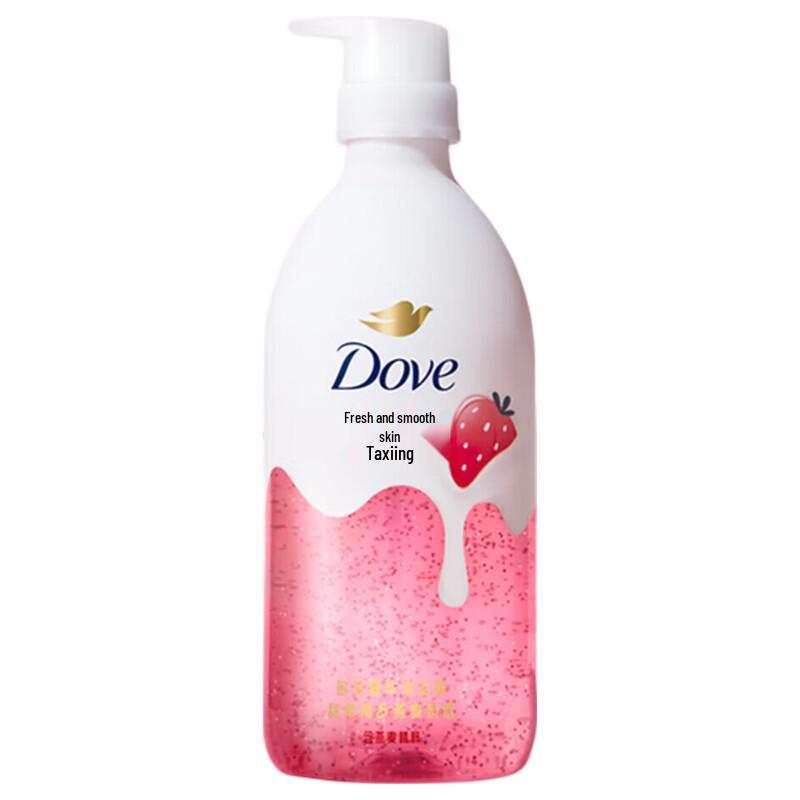Гель для душа Dove «Сладкая клубника и овсяное молоко»