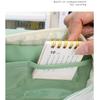 DIY Transparent Pencil Case Large Capacity Stationery Box Cosmetics Bag Transparent Pen Bag  Friend