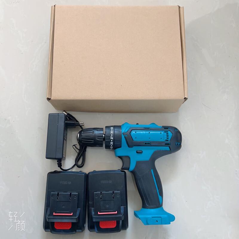 

Lanmo Cordless Dual-Speed Lithium-Ion Drill & Screwdriver Kit CN plug (adapter included)