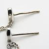 Used TIFFANY&Co. Pierce Heart Link Drop Swing Silver925 3.9g Silver Shake