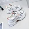 Mesh Breathable Clunky Sneakers Women's Summer New All-Match Soft Bottom Travel Thick Bottom Thin Heightened Sneakers
