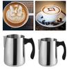 Kitchen Stainless Steel Milk Frothing Jug Barista Cup , 600ml