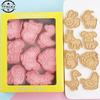 8Pcs Cute Farm Animals Biscuit Molds DIY Fondant Cookie Mold Cake Decor Tool Cookie Cutters Pastry Moulds Baking Supplies