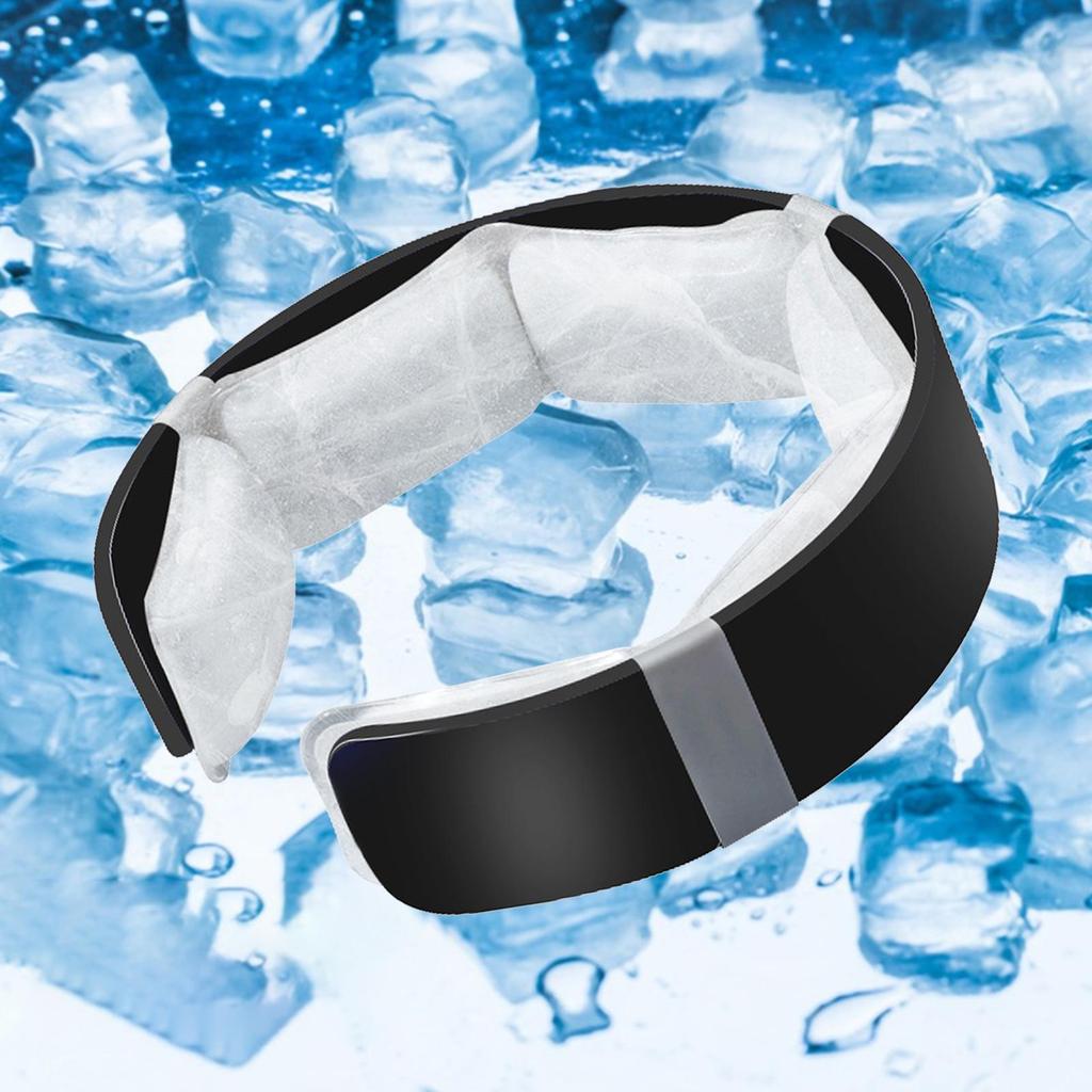 Neck Cooling Tube Cooling Neck Wraps Reusable PCM Cooling Scarf Personal Air Conditioner Collar for Men Women in door