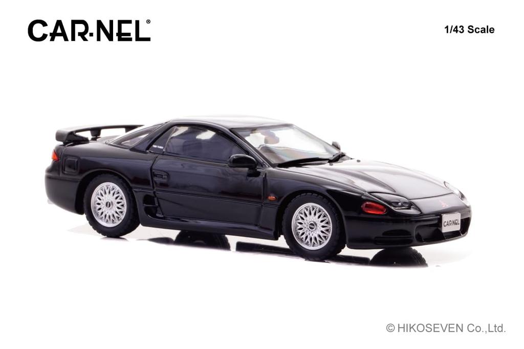CARNEL 1/43 Mitsubishi GTO Twin Turbo MR (Z15A) 1994 Lamp Black Finished Product CN439402