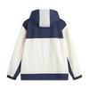 Li-Ning Lace Leaf Water-Repellent Windbreaker With Hood Unisex Outerwear Deep-Navy Cream AFDU927-2