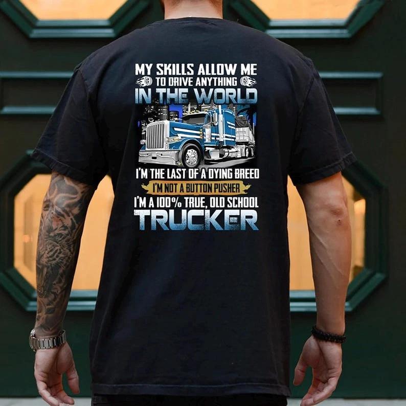 Trucker Shirt | Trucker T-Shirt | Trucker Gift | Truck Driver Shirt | Trucking S XXL