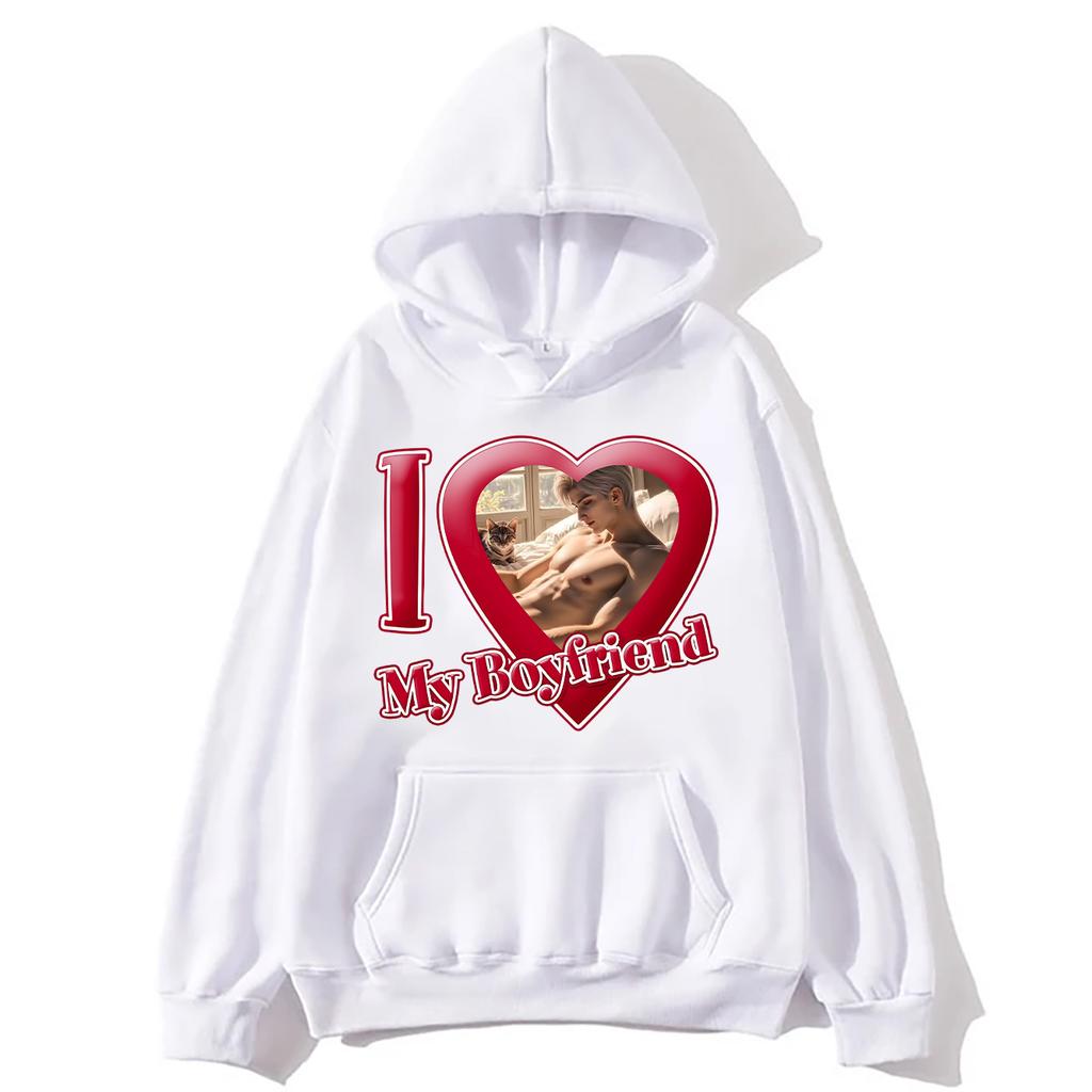 Valentines Day Perfect Hoodies Love and Deepspace Sylus Pullovers I Love My Boyfriend Sylus Sweatshirts Fashion Hoody