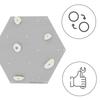 Climbing Wall Cube 1 Grey - White Grips