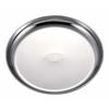 CAPTAIN STAG Stainless Steel Tableware Plate Dish Tableware Camping Plate Outer Diameter 19 X Height 1.8cm Made In Japan UW-2026 Silver