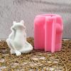 3D Animal Statue Silicone Candle Molds Epoxy Resin Silicone Molds for Candle Soap Fondant Chocolate Candy Baking
