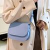 Women PU Leather Shoulder Bag Stylish Satchel Bag with Detachable & Adjustable Shoulder Strap Stylish Crossbody Saddle Bag for Commuting Dating Party
