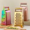 4 Sides Box Grater For Kitchen,Stainless Steel Cheese Grater With Handle,Multi-Function Vegetable Slicer Food Shredder For