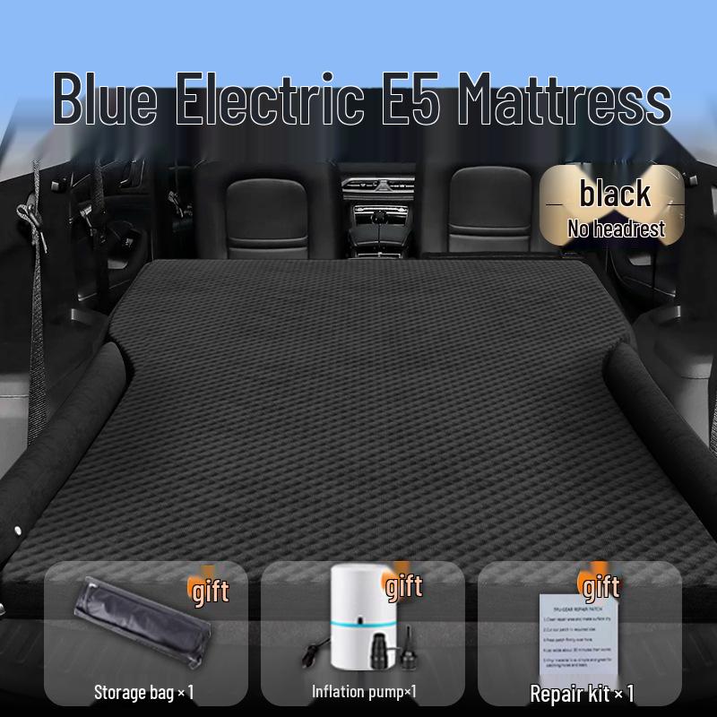 Cama de Carro Lan Dian e5plus: Almofada Inflável para Porta-Malas e Colchonete para Dormir no Banco Traseiro