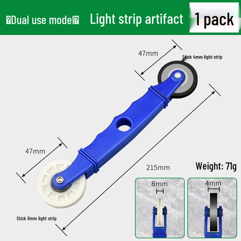 

Ролик для встановлення світлодіодної стрічки - Інструмент для тиску з масиву дерева