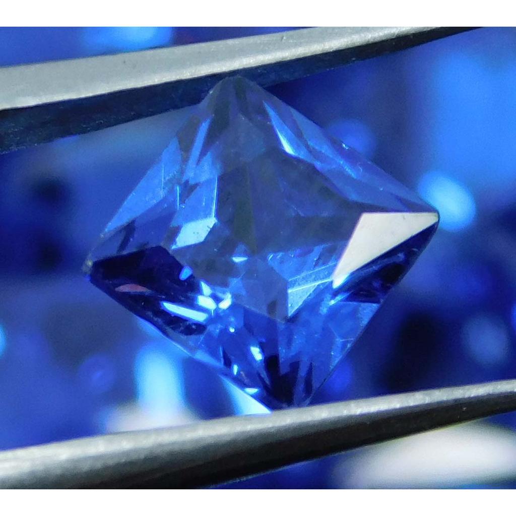 1 Ct 7x5 Mm Natural Square Cushion Blue Sapphire Certified Gemstone Lot For Gift MULTTIQ129