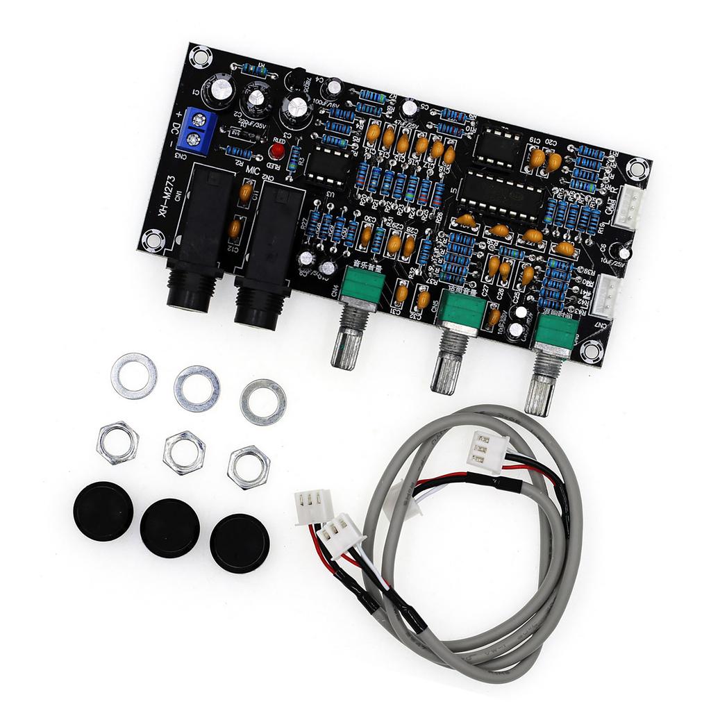 XR-M273 Karaoke Amplifier Module Auditory Amplifier Board DC12-24V For Home Entertainment And Small Stage Performances