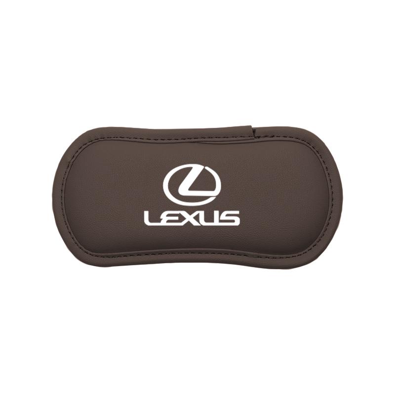 Leather Car Pillow Car Knee Pad Elastic Memory Foam Leg Pad For Lexus F SPORT GS GX IS LS LX CT LBX NX RX 350h 450h ES UX 300e