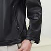 FAPAI Men's Genuine Sheepskin Stand-Collar Leather Jacket