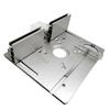 Router Table Insert Plate 2 in 1 Woodworking Bench Flip Board for Electric Routing Trimming Machine