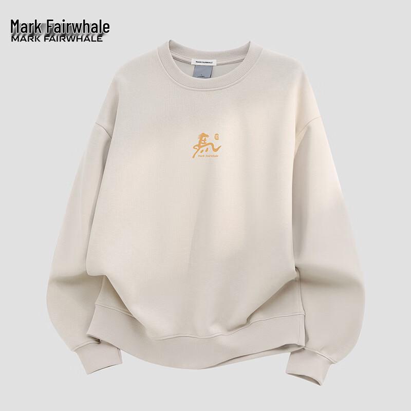 Mark Fairwhale Men s American Retro Cleanfit Crew Neck Sweatshirt M 3230₽