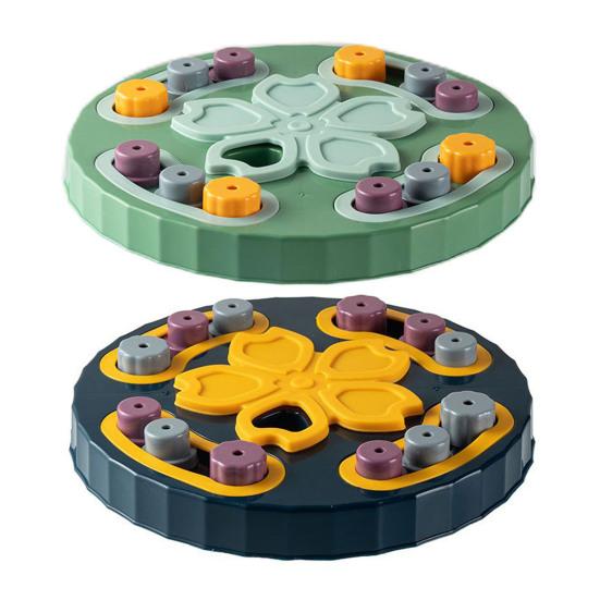 Pet Slow Food Bowl Stable Base Rounded Corners Food-Grade Pet Slow Feeder Prevents