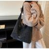 Autumn and winter new large-capacity tote bag women's large-capacity commuting lazy slack shoulder bag