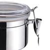 4 Inch Stainless Steel Storage Canister Retain Freshness Multipurpose Airtight Food Storage Container for Coffee Tea